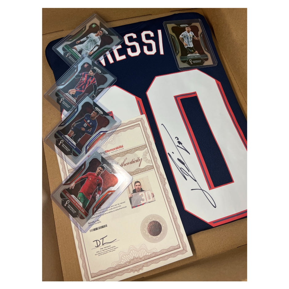 Messi - Jersey Firmada del Paris Saint-Germain (PSG)