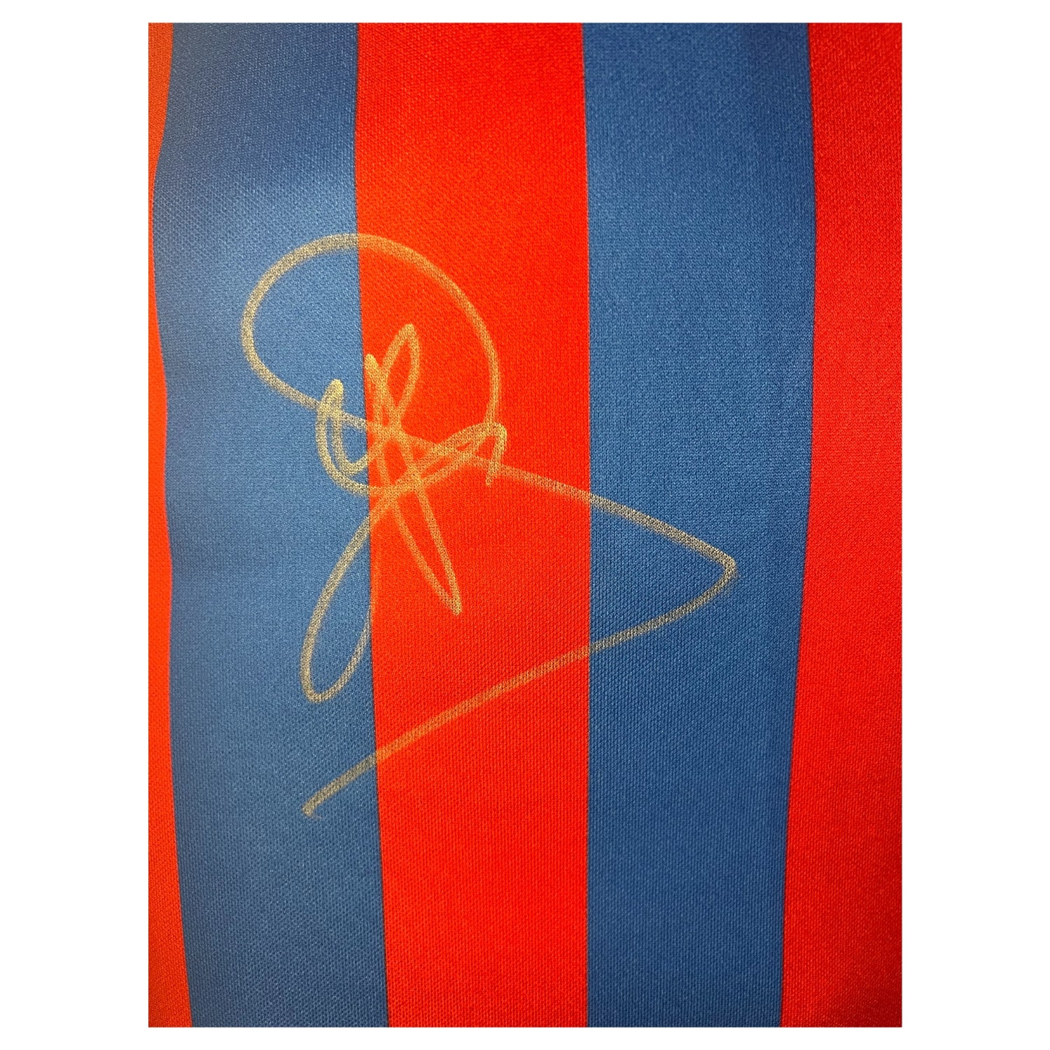 Carles Puyol - Jersey Firmada - del FC Barcelona