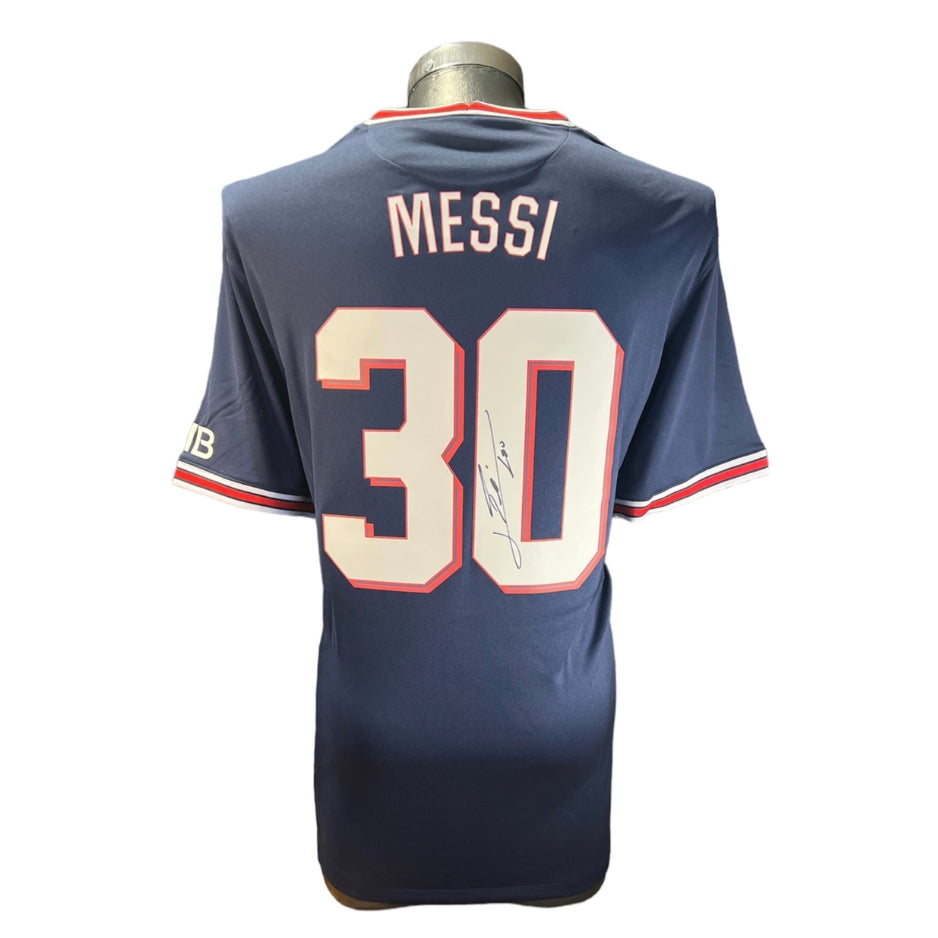 Messi - Jersey Firmada del Paris Saint-Germain (PSG)