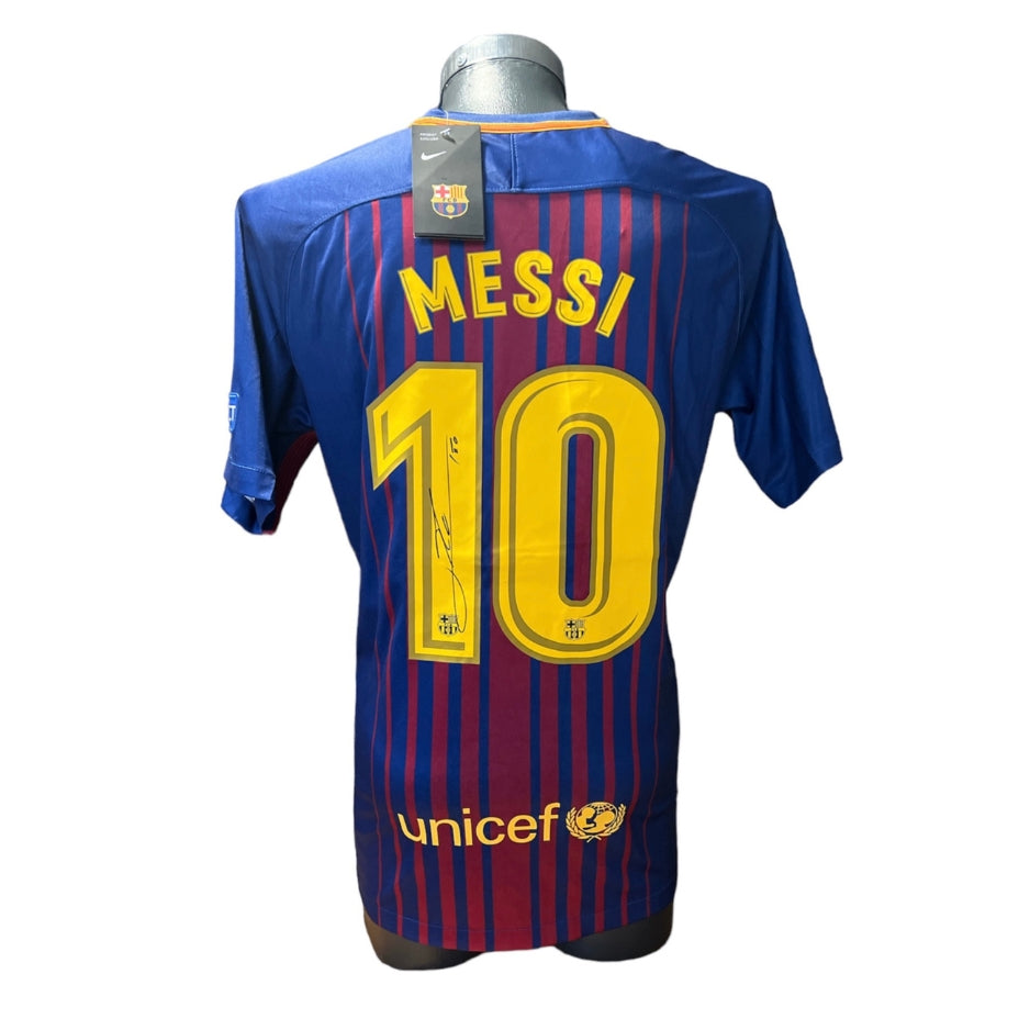 Messi - Jersey Firmada del FC Barcelona