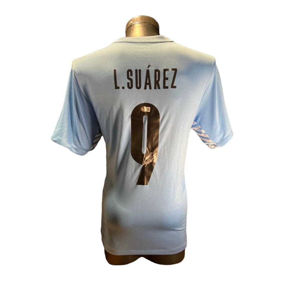 Luis Suárez-Jersey Firmada de la Selección de Uruguay