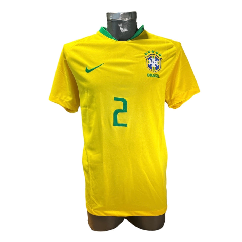 Dani Alves-Jersey Firmada de la Selección de Brasil