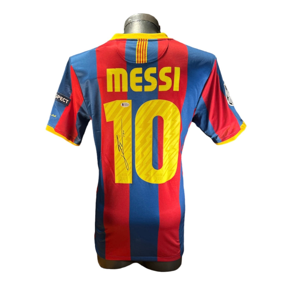 Messi - Jersey Firmada del FC Barcelona