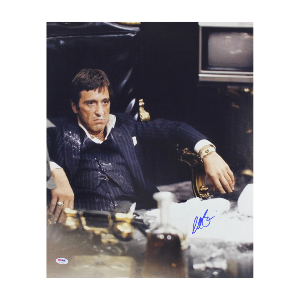 Imagen Autografiada de Al Pacino en "Scarface"